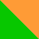 Zeleno oranžová